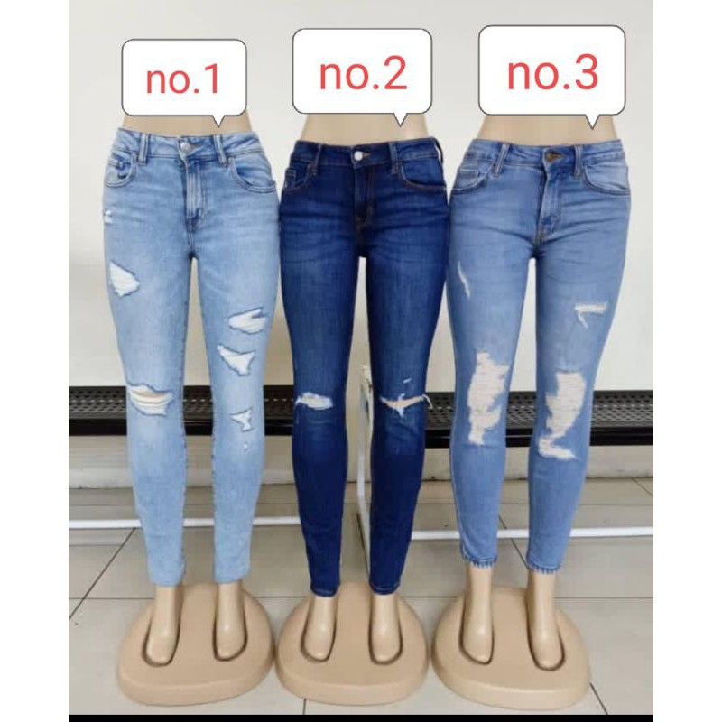 skinny fit repid jeans Super stretchable 🔥🔥🔥 | Shopee Malaysia