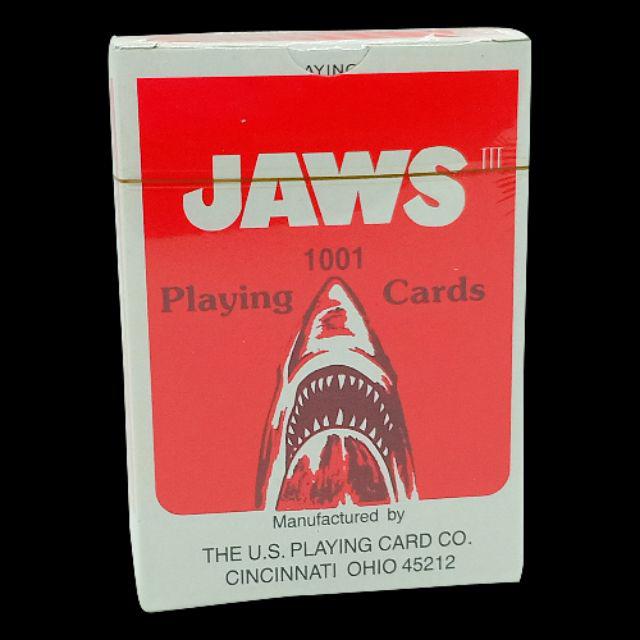 Baraja De Cartas Jaws 45 Aniversario – Quint's Shark Charters, Fanattik Playing Cards, Regalo Para Coleccionistas Y Fans De La Película Tiburón