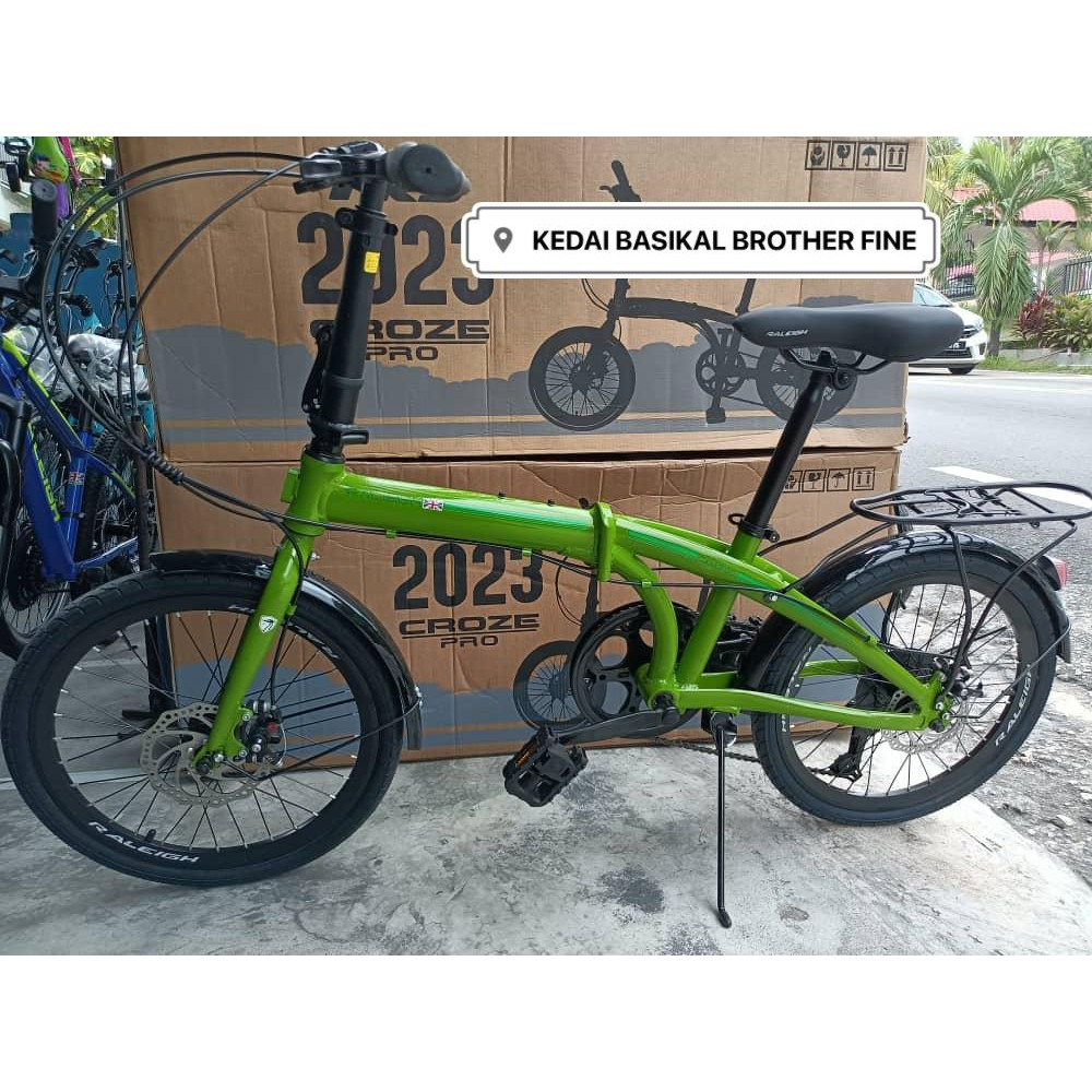 OFFER CLEAR STOCK ORIGINAL RALEIGH CALYPSO ALLOY FOLDING BIKE 20 7SPEED Shopee Malaysia