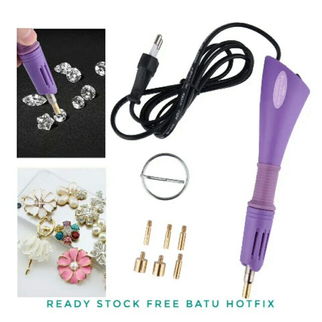 Ready Stock Hotfix Applicator Rhinestone crystal | Shopee Malaysia