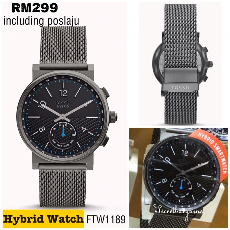 Fossil discount barstow hybrid