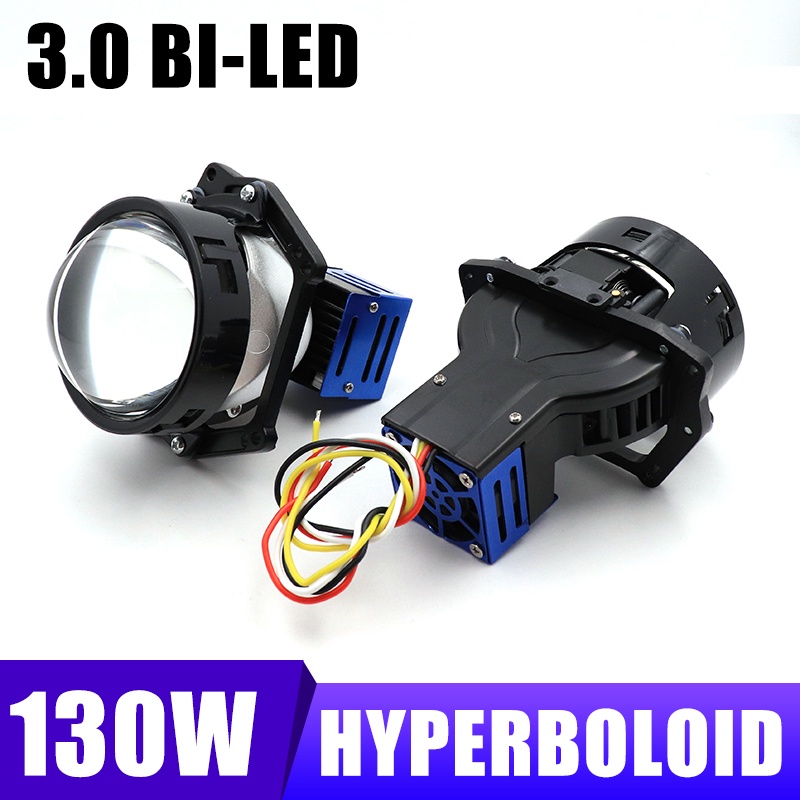 Kaufe 130W 2X Bi-LED Hyperboloid Projektor Linsen H1 Birne 9005