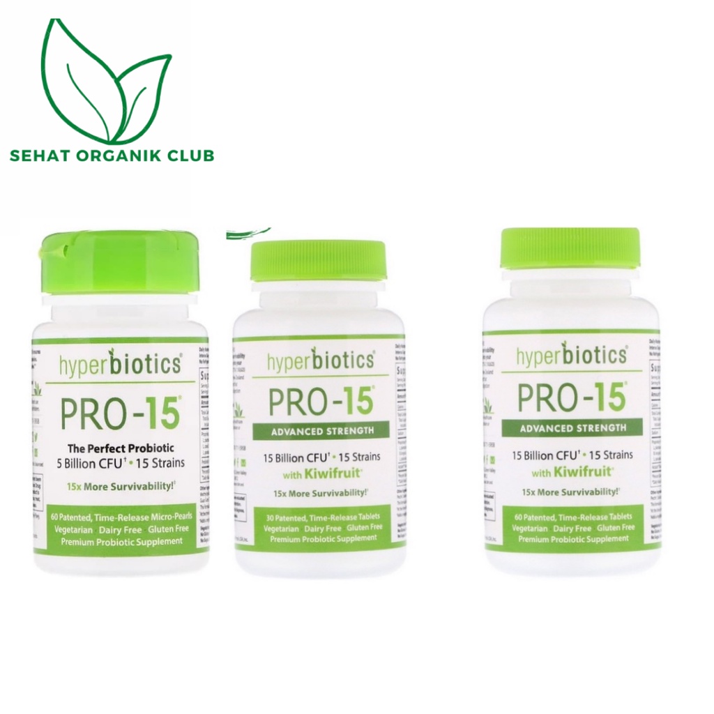 [perfect Probiotics Probiotic] Hyperbiotics Pro15 The Perfect Probiotic 5 Billion 60 Tabs