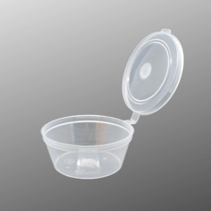 Plastic Sauce Container with Lid (TCC-025, TCC-050, TCC070, 4OZ) (50pcs ...