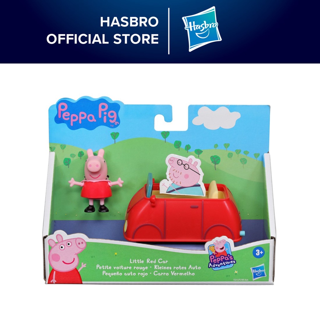 Peppa pig red hot sale car