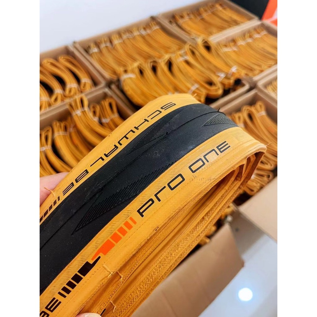 2024 original Schwalbe PRO ONE, Schwalbe ONE, Lugano-II PLUS tubeless TLR  skinwall brown wall 25c 28c 30c