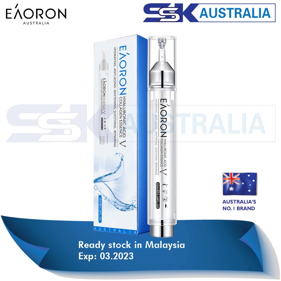 EAORON Hyaluronic Acid Collagen Essence V 10ml Shopee Malaysia