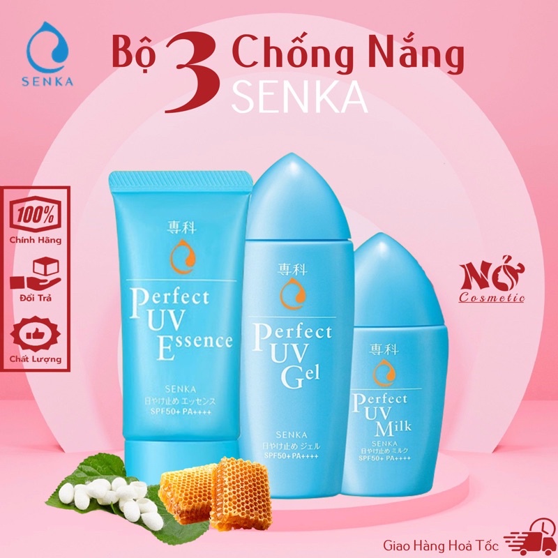 Senka Perfect UV Sunscreen SPF 50+ PA+++ Japan | Shopee Malaysia