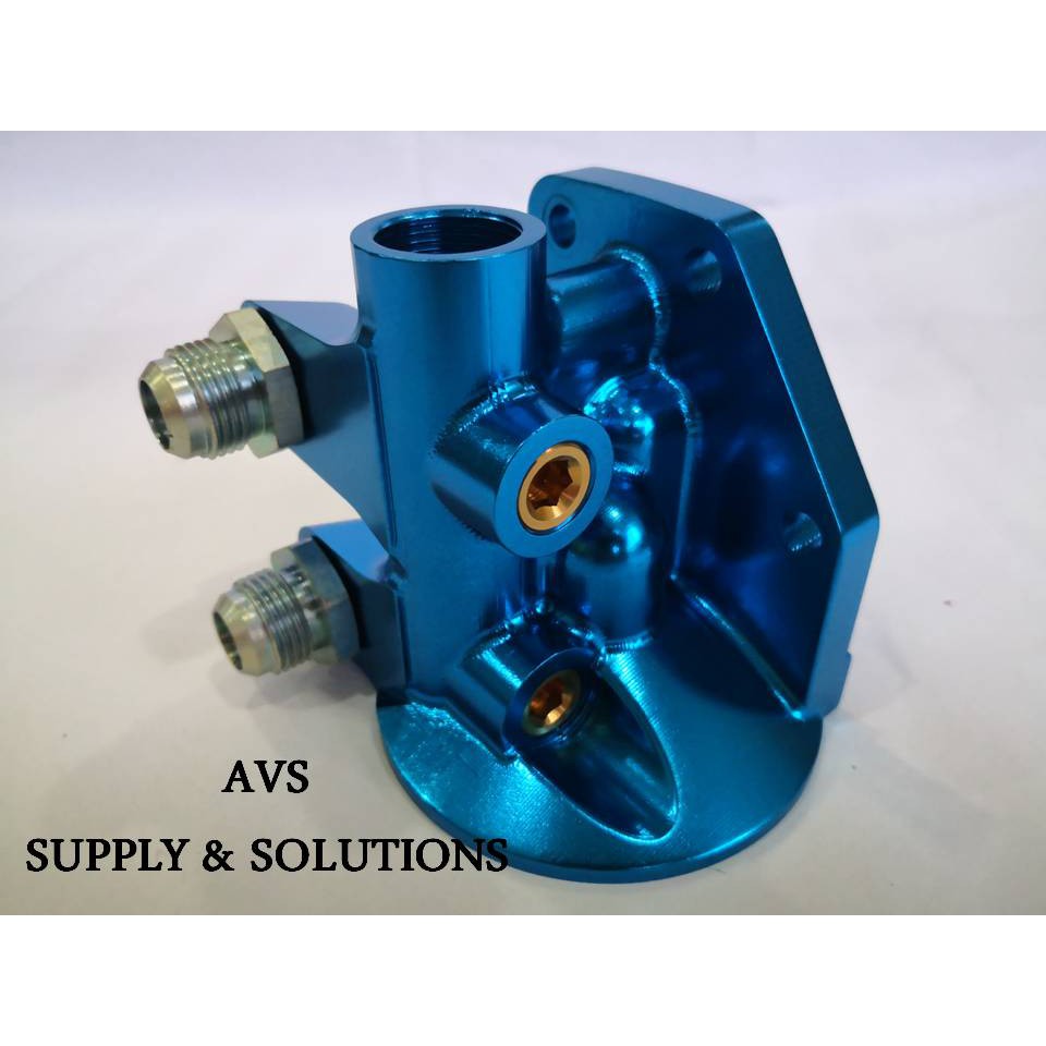 (ORIGINAL) AVS Nissan GTR R35 Transmission Oil Cooler Adapter With