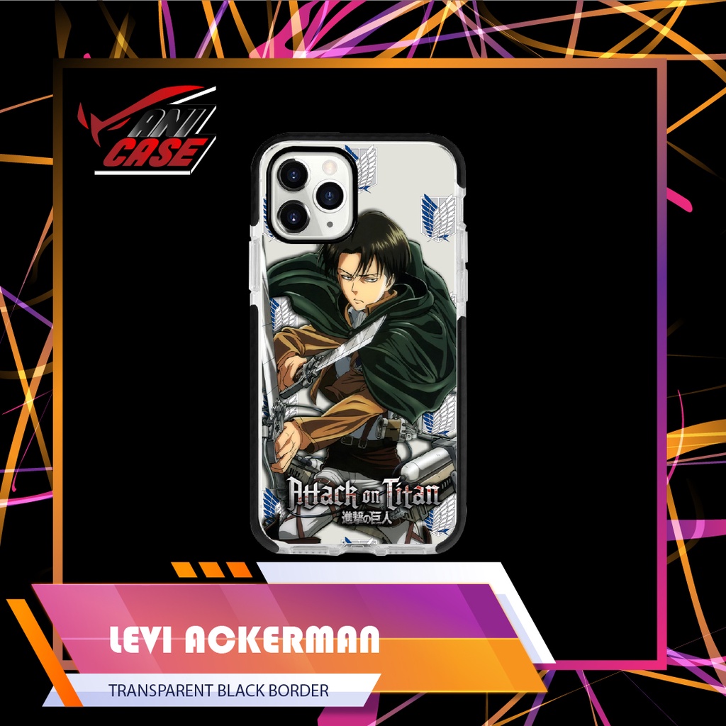 [ATTACK ON TITAN] LEVI ACKERMAN BORDER CASE DESIGNATED BUMPER CASE