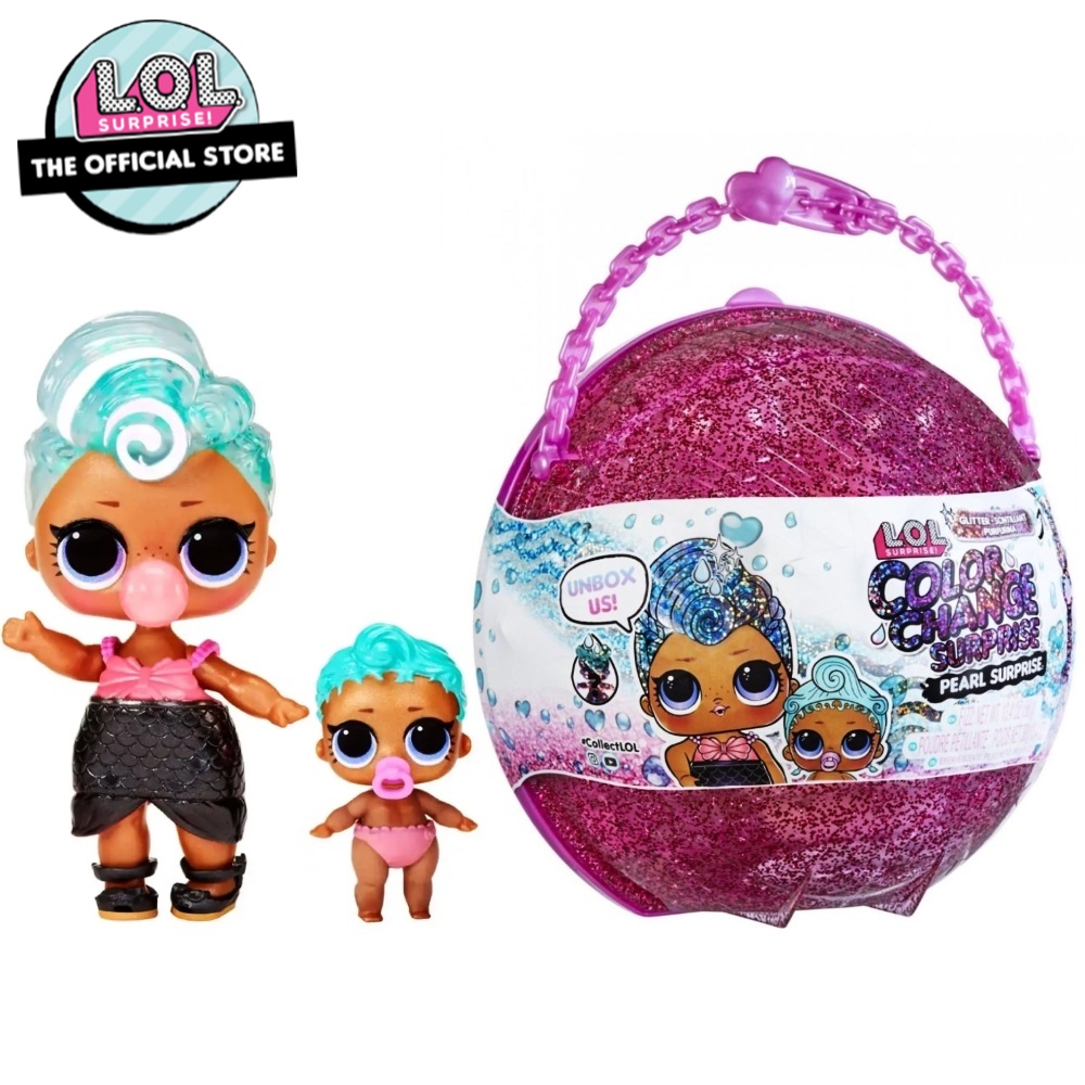 LOL Surprise Glitter Color Change Pearl Surprise Interactive Playset ...