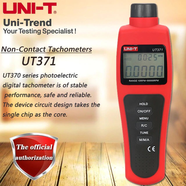 UNIT UT371 Tachometer Handheld noncontact tachometer Shopee Malaysia