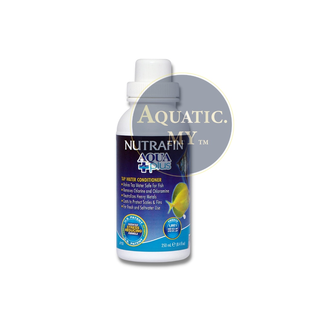 Nutrafin Aqua Plus Water Conditioner Anti Chlorine Fish Care 250ml