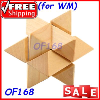 3D Interlocking Wooden Burr Ming Brain Puzzle Cube (WOOD) | Shopee Malaysia