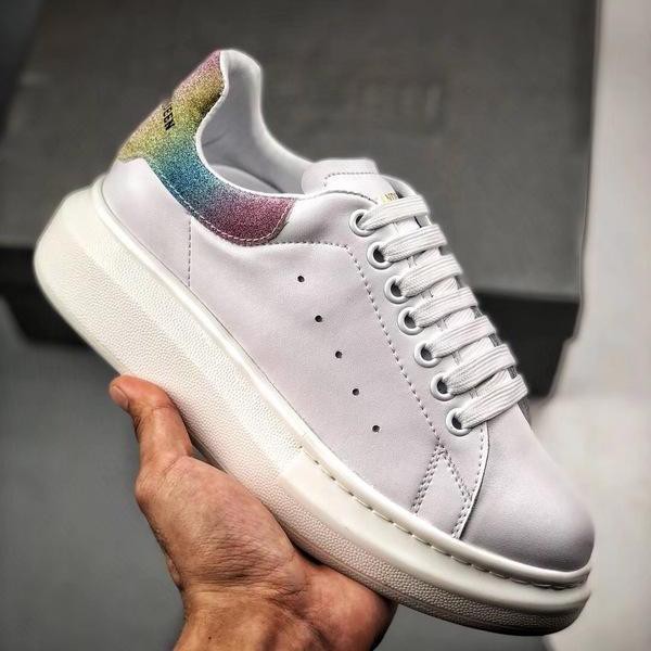 Alexander mcqueen store rainbow sneakers