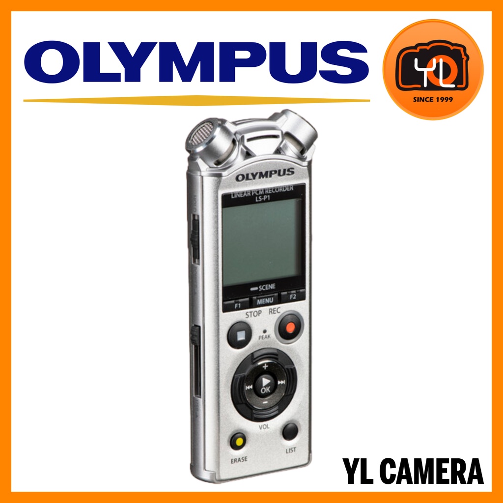 Olympus LS-P1 Portable Handheld Digital Audio Recorder (4GB) | Shopee ...