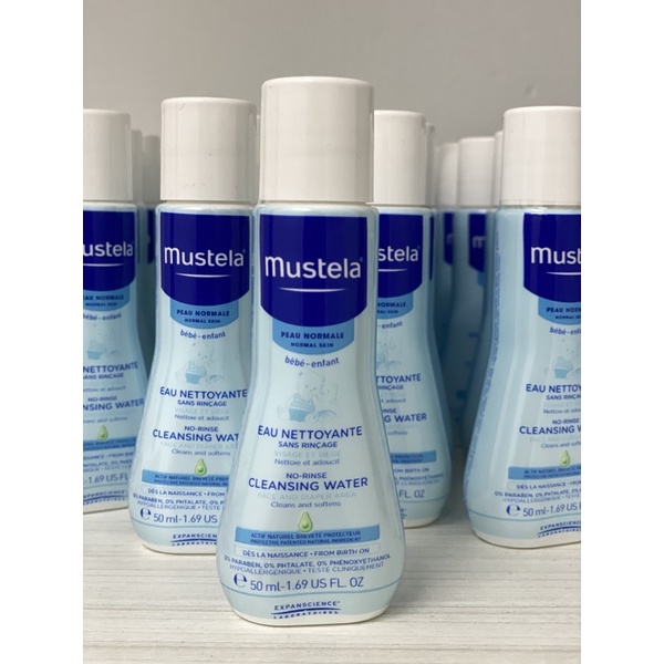 CLEARANCE ‼️ Mustela No Rinse Cleansing Water 50ml | Shopee Malaysia