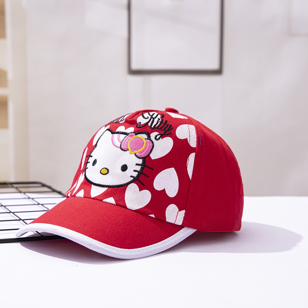 Topi Budak Lelaki Perempuan Kids Cap Spiderman Paw Patrol Hello Kitty ...