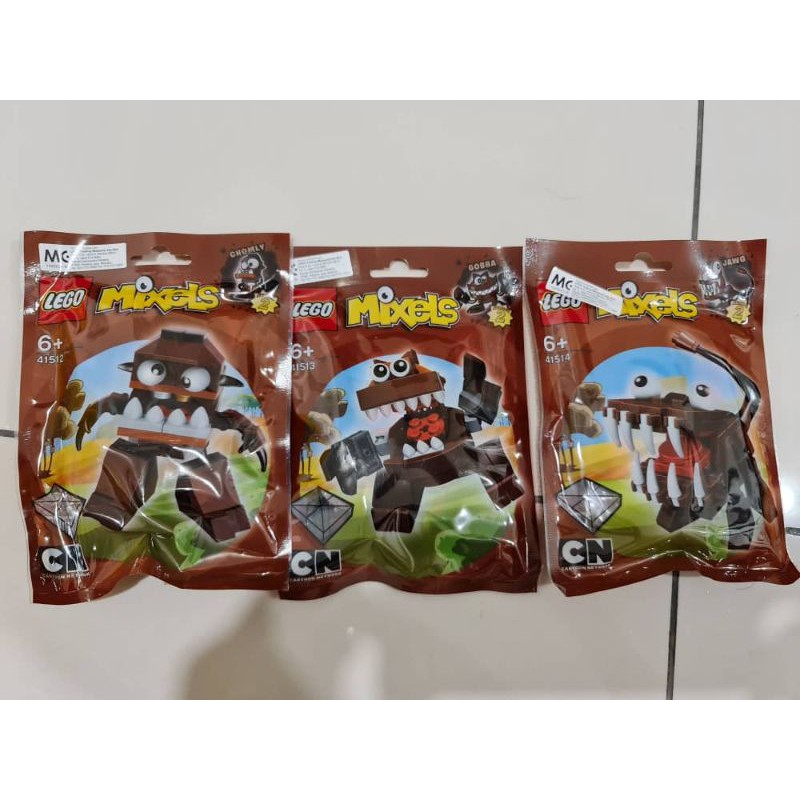 LEGO 41512+41513+41514 MIXELS - Chomly+Gobba+Jawg (NEW) | Shopee Malaysia