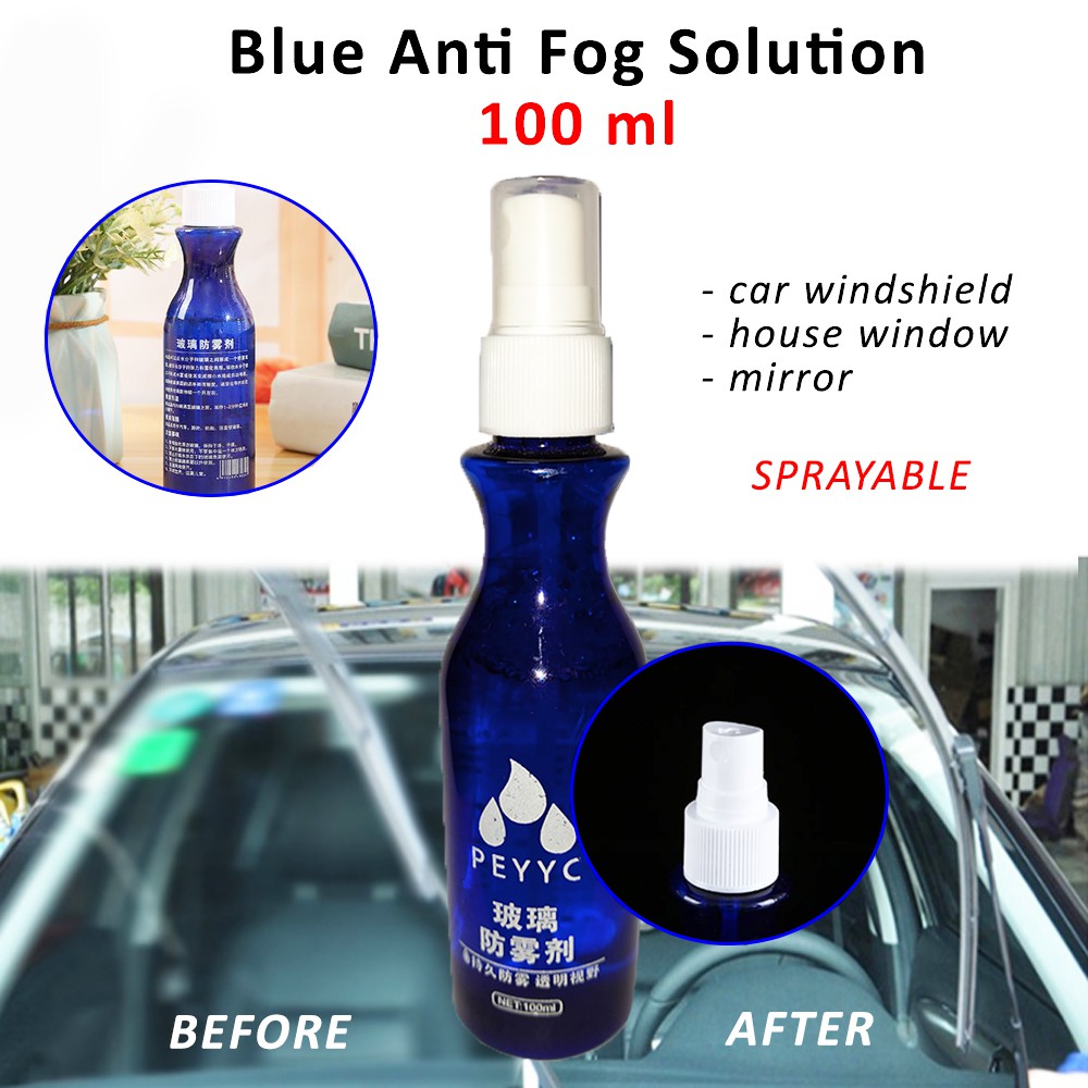 Anti Fog Spray For Windshield 100ml Glass Rainproof Agent Long