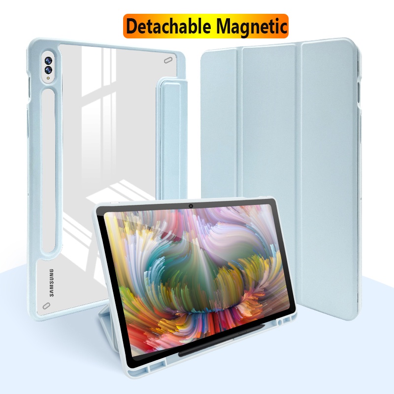 ASH Detachable Magnetic Split Case For Samsung Galaxy Tab S7 FE SM-T730 ...