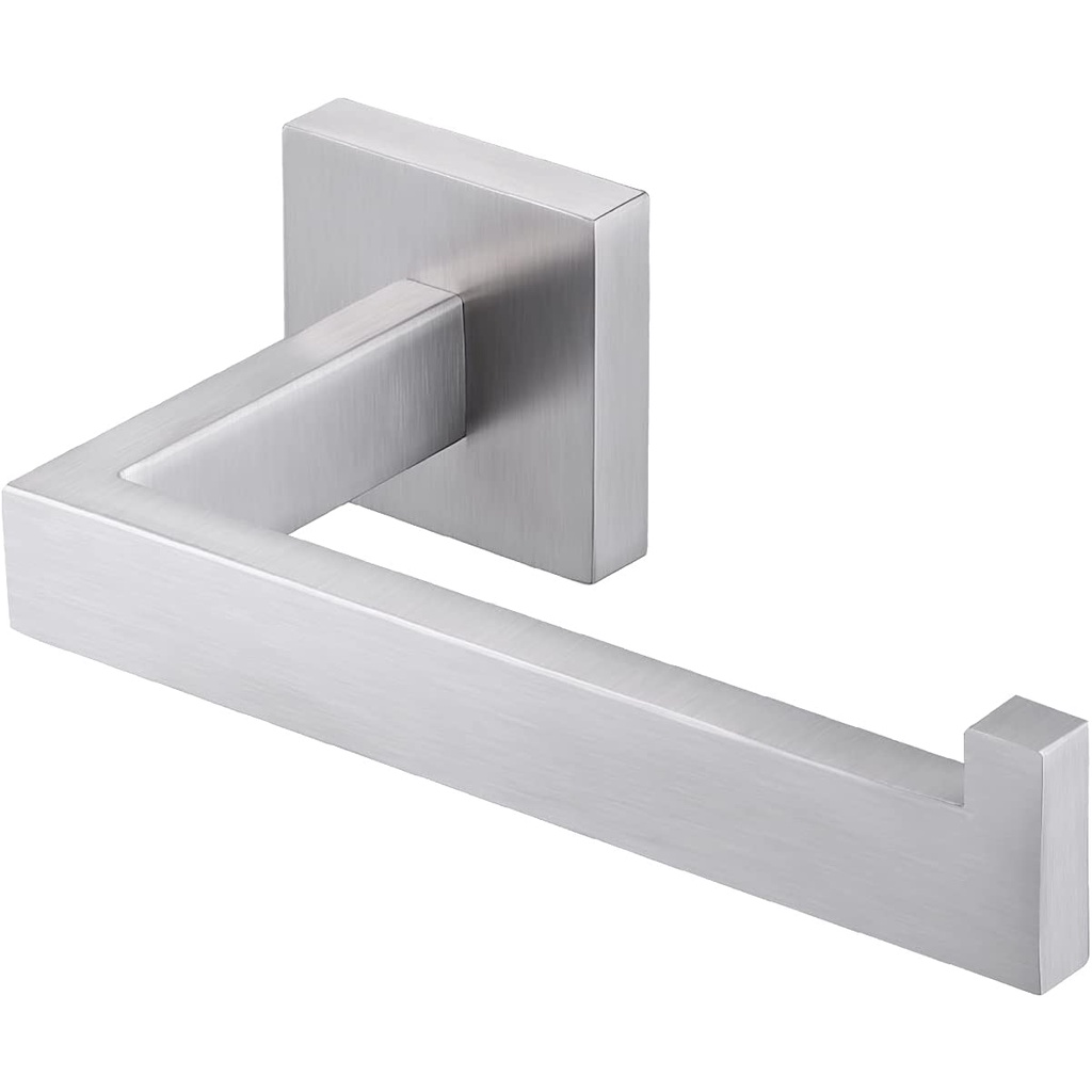 YASTO Matte Black Toilet Paper Holder Wall Mount Bathroom Toilet Paper