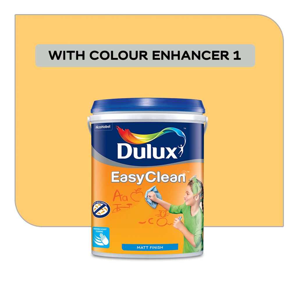 Dulux Easy Clean Anti Bacteria Interior Wall Paint with Colour