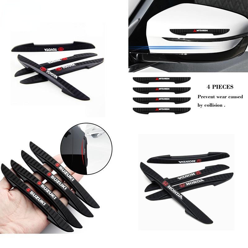 4Pcs/8Pcs Car Door Anticollision Protector Sticker Door Side Edge Guard Bumper Trim Protector