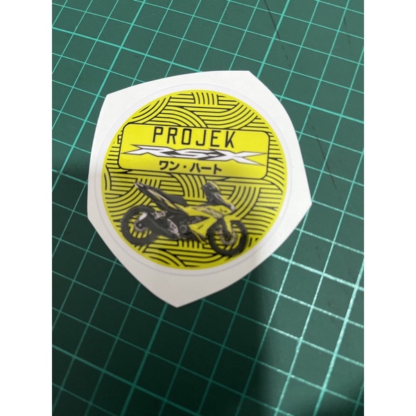 STICKER PROJEK RSX OFFICIAL | Shopee Malaysia