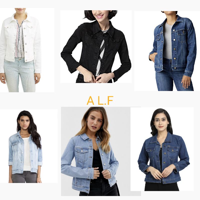 women fashionable jeans jacket Shopee Malaysia