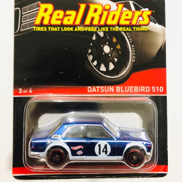 Hot wheels datsun 510 best sale real riders