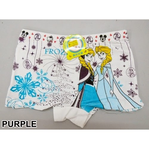 Frozen Elsa Princess Girls Boxer Panties Panty Underwear Cotton Shopee Malaysia