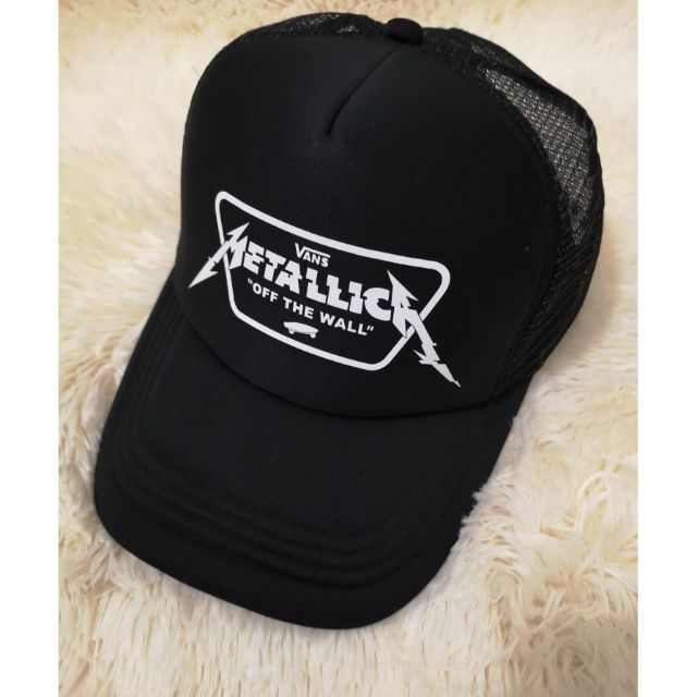 Metallica X Vans trucker cap | Shopee Malaysia