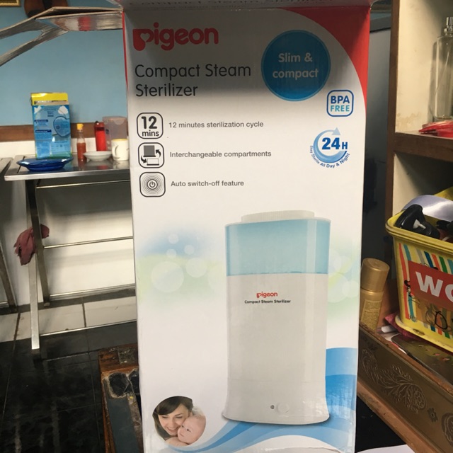 Pigeon Compact Steam Sterilizer | Shopee Malaysia