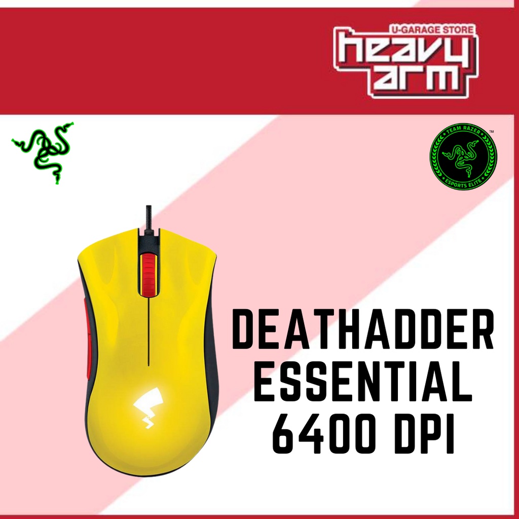 Razer best sale deathadder pikachu