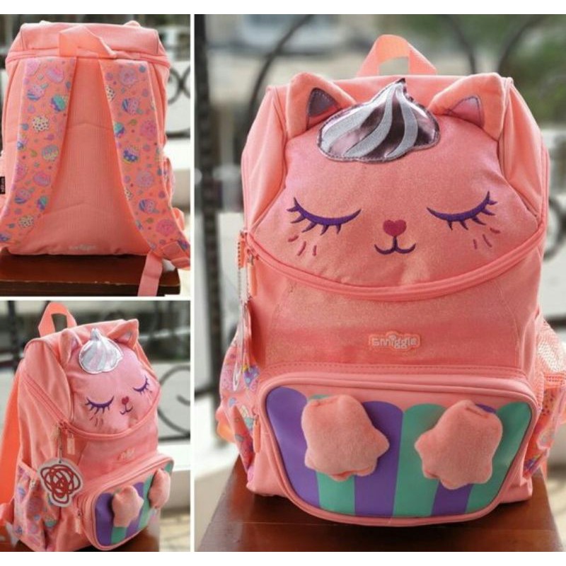 Smiggle Original Backpack Grr Purr | Shopee Malaysia