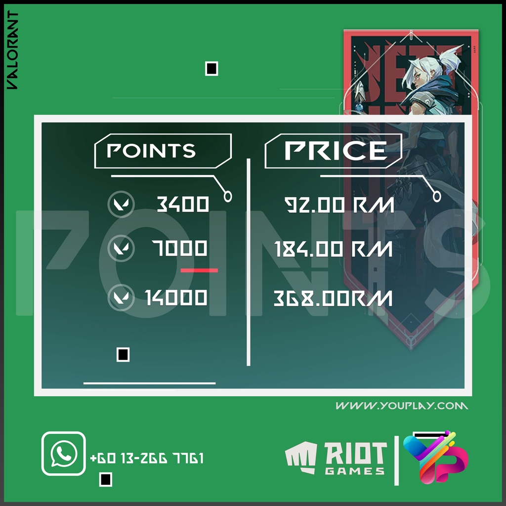Valorant | Valorant Point [Instant] | CHEAPEST| READY STOCK /3400VP ...