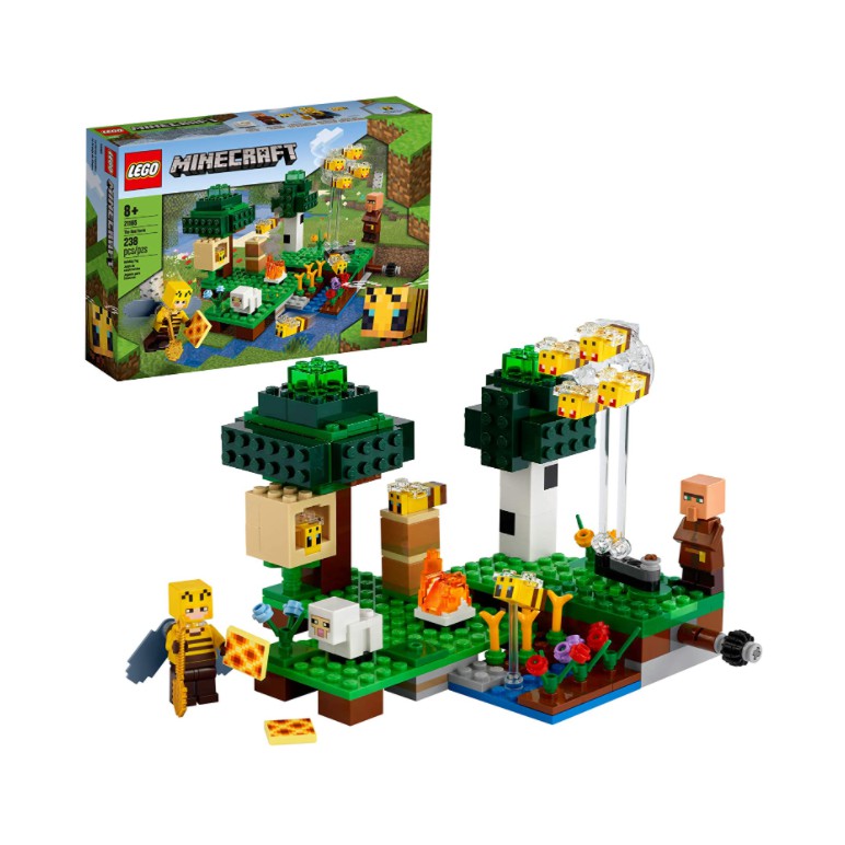 LEGO Minecraft The Bee Farm 21165 Minecraft Building Action Toy with a ...