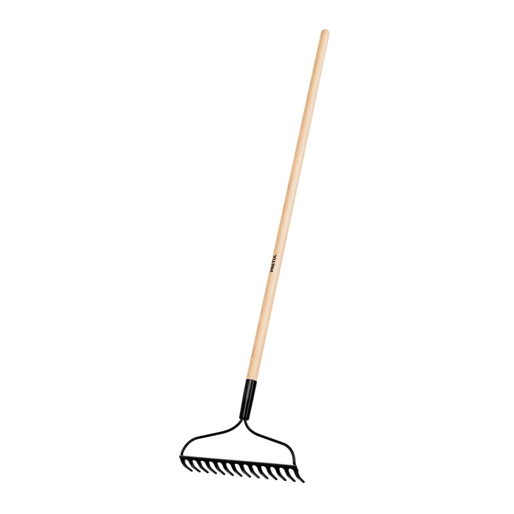 PRETUL 25054 14 Teeth Steel Rake (R-14AL-P) 48 Inches Long Handle ...