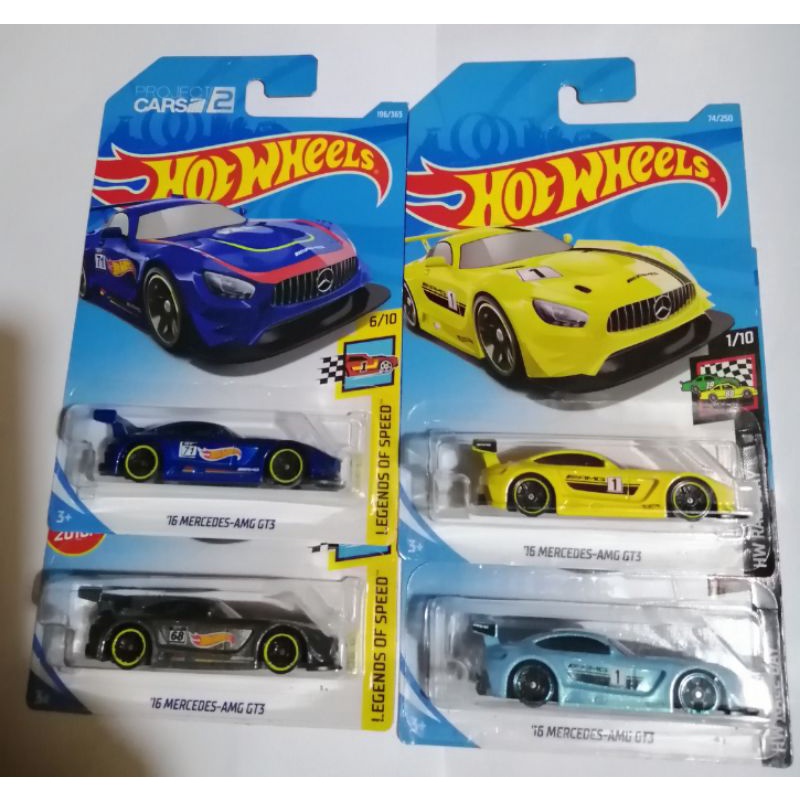 Hotwheels 16 Mercedes AMG GT3 Shopee Malaysia