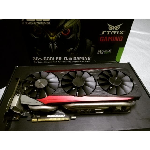 Asus strix gtx hot sale 980 ti 6gb