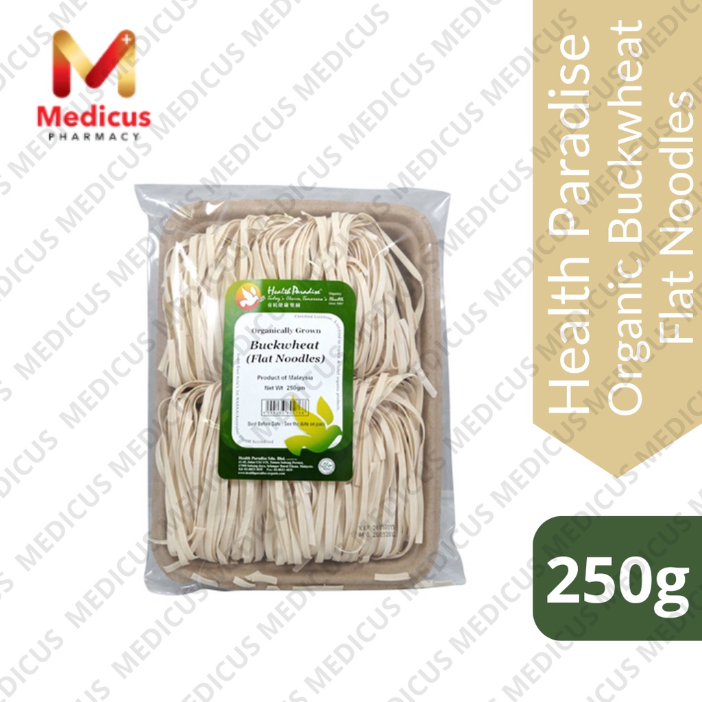 Health Paradise Organic Buckwheat Flat Noodle 250g (Exp 12/2023