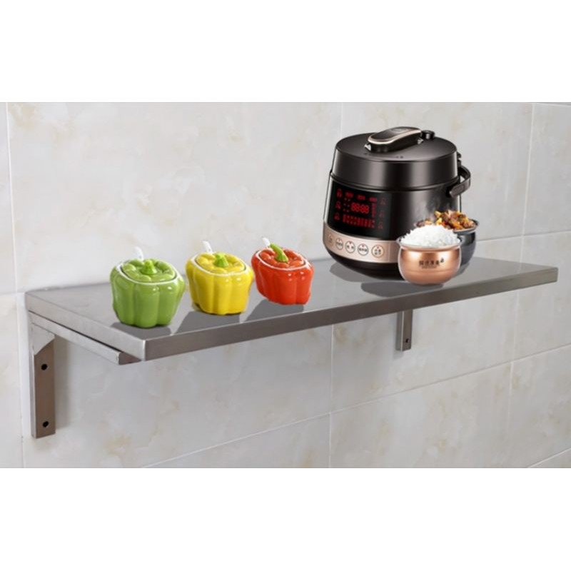 Kitchen Partition Shelf Wall Hanging Bracket SingleLayers Condiment
