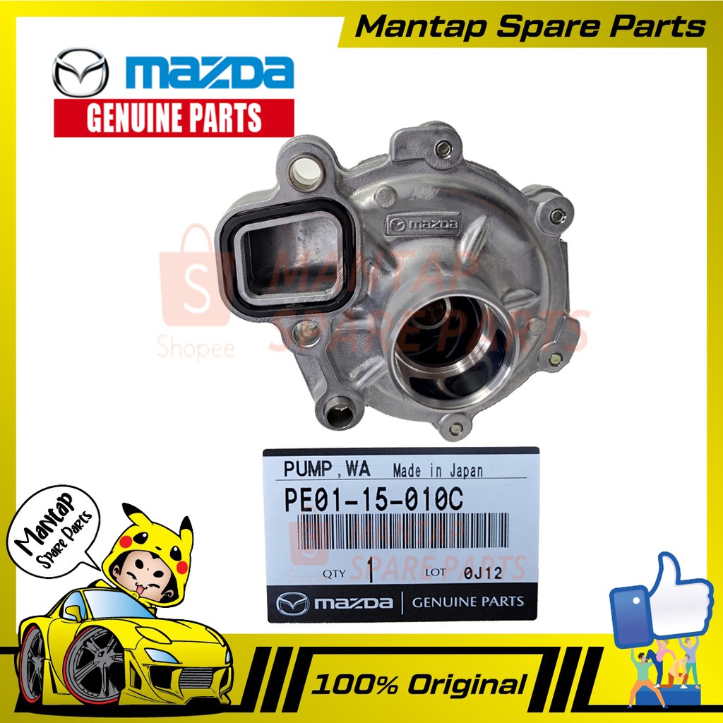 MAZDA GENUINE PARTS WATER PUMP MAZDA 2/3/6 SKYACTIV CX3 CX5 CX8 BIANTEE (PE0115010C) Shopee