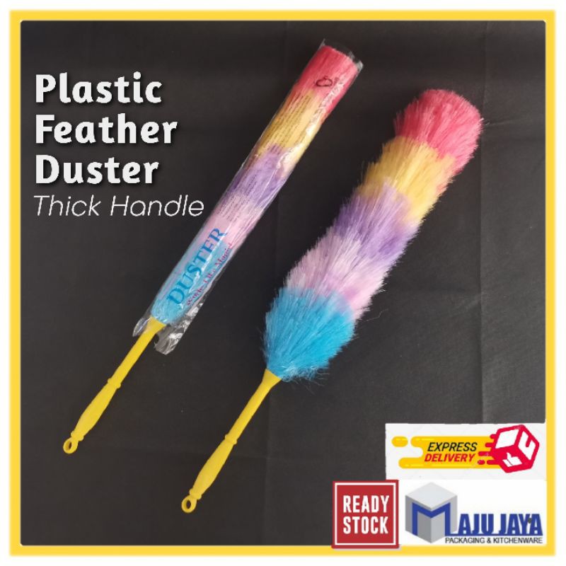 Plastic Feather Duster Colorful Useful Anti Static Car Home Window Long ...
