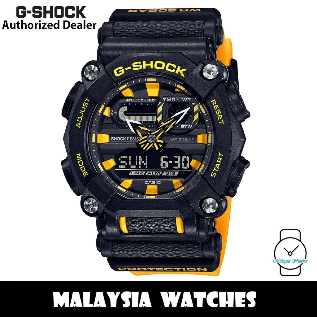 OFFICIAL WARRANTY) Casio G-Shock GA-900A-1A9 Heavy Duty Digital