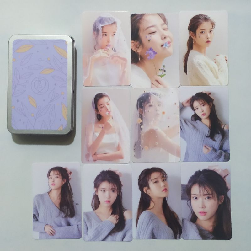 IU New MD The Present I Photocard Set + Tincase | Shopee Malaysia