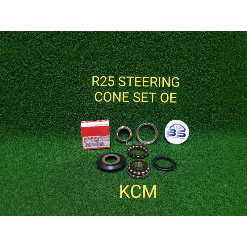 YAMAHA R25 / NVX Steering Cone Set Original 100% | Shopee Malaysia