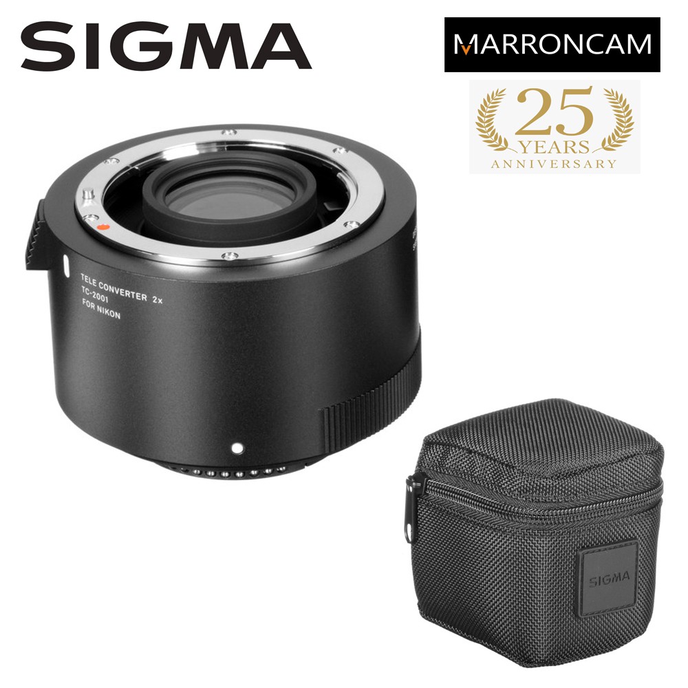 SIGMA テレコンバーター TC-2001 2x for Canon Sigma TC-2001 2x Tele-Converter AF for Canon EOS Lenses 870-101