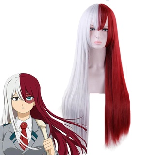 Todoroki Red White Wig - Prices And Promotions - May 2023 | Shopee Malaysia